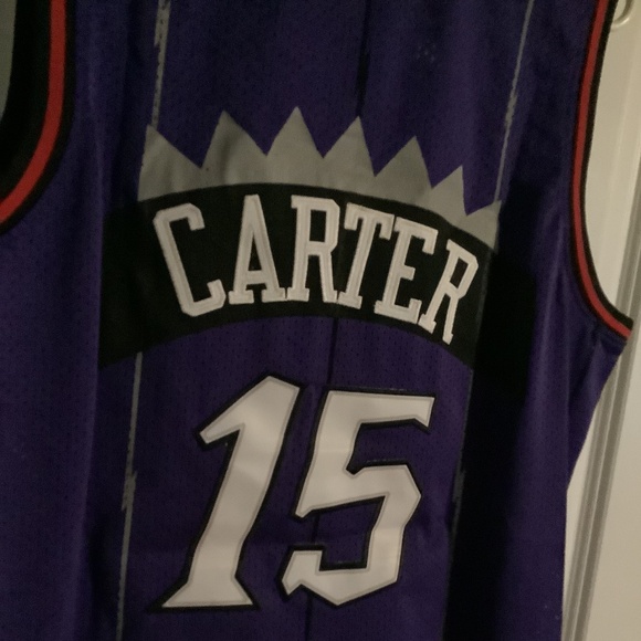 Vince Carter Toronto Raptors Throwback NBA Jersey Mens Large - Picture 5 of 6